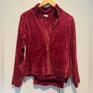 🎉Maroon Velour Set